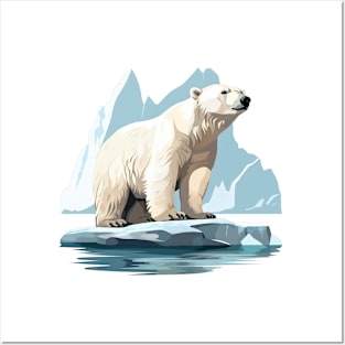 Arctic Polar Bear Posters and Art